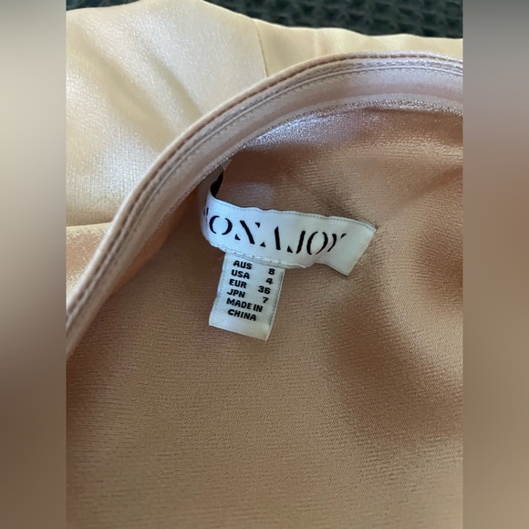 Shona Joy Asymmetrical Gathered Maxi Dress Desert Rose size 4 (worn once) 🩷 - Picture 5 of 11